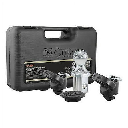 CURT 60618 OEM Puck System Gooseneck Hitch Kit, 30K, 2-5/16-Inch Ball, Select Ram 2500, 3500