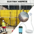 Yguping Electric Shower Pump Portable Hiking Camping Shower 4800mAh