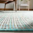 thumbnail image 4 of SAFAVIEH Cape Cod Ivana Geometric Area Rug, Green, 6' x 6' Square, 4 of 10