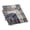 Tri Color, French Blue, variant on French Blue Tri Color Check Throw