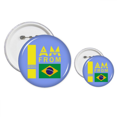 thumbnail image 1 of Je Viens du Brésil Kit de Conception de Badges et Boutons Ensembles d'Artisanat, 1 of 3