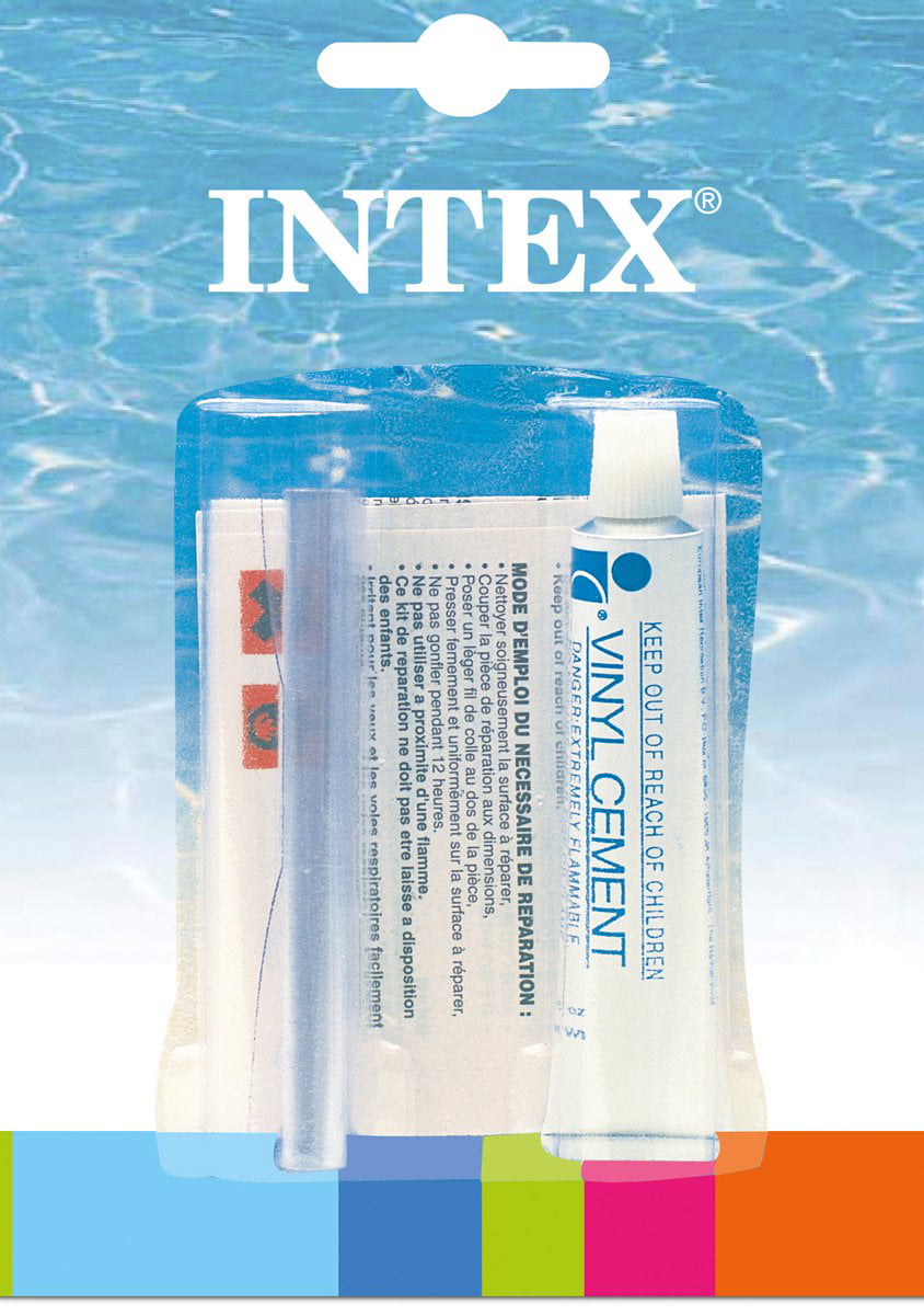 INTEX Vinyl Swimming Pool Patch 4” X 5” Repair Above Ground - 2 