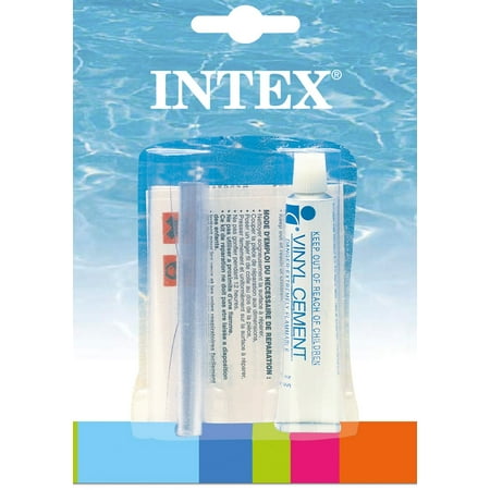Intex Wet Set Vinyl Plastic Puncture Hole Repair Patch Fix Kit | (Best Patch For Air Mattress)