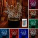 thumbnail image 2 of Luz Nocturna 3D Ilusión Óptica Animales Lindos YONGSHENG, 2 of 5