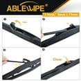 thumbnail image 6 of ABLEWIPE Hybrid Windshield Wiper Blades 26" + 18" for Car front Window Blades (Set of 2), 6 of 9
