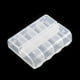 Boîte à Pilules à 8 Compartiments par Semaine Porte-Comprimé Étui Organisateur Conteneur Transparent – image 3 sur 3