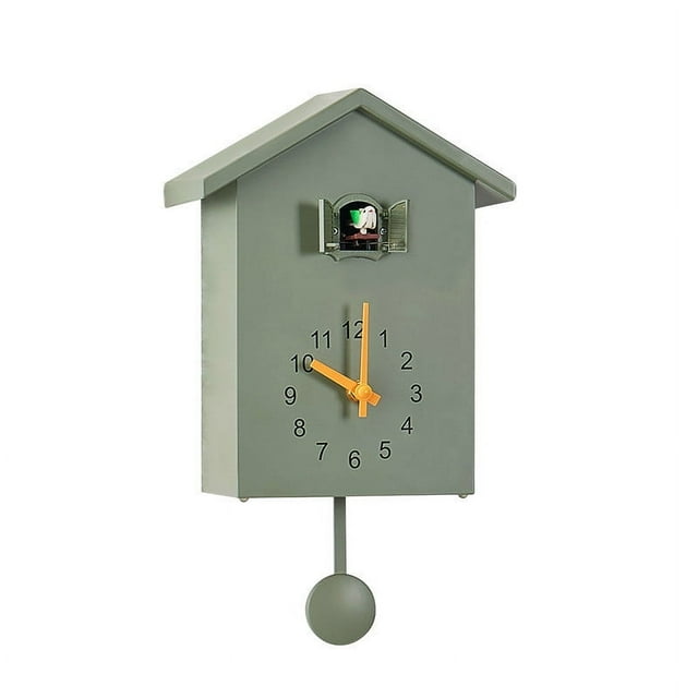 Tumotour Grande Horloge Horloge - Nichoir Blanc Design Moderne