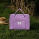 thumbnail image 4 of Bolsa de viaje plegable tipo duffel para mujeres y niñas | Bolso de mano grande para equipaje de mano y artículos personales | Tela resistente al agua | Cremalleras resistentes | Múltiples tamaños, 4 of 9