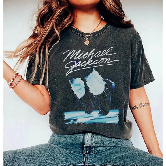 90s Vintage Michael J Shirt, King of Pop Graphic Tee, Retro Pop Dance Streetwear Unisex T-Shirt