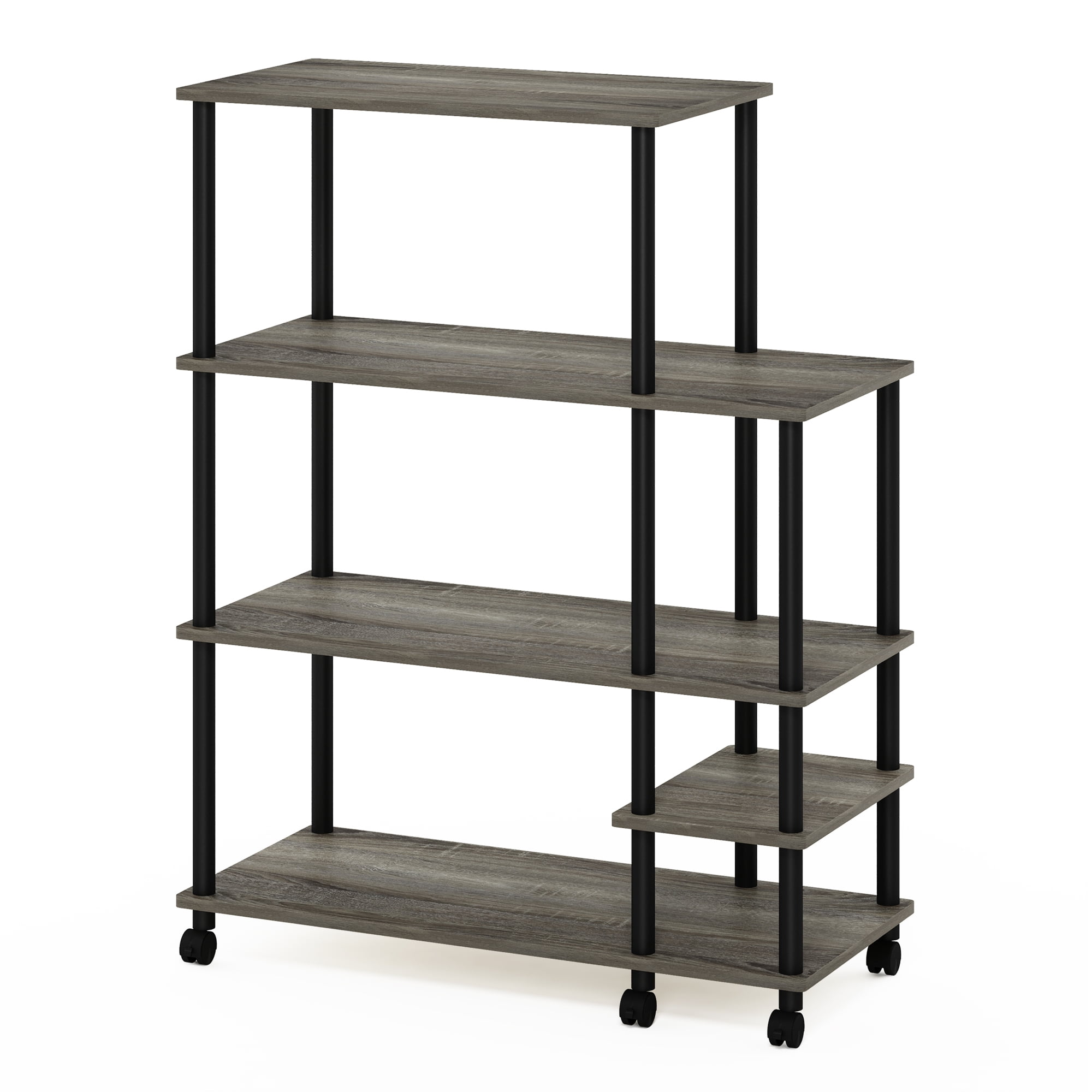 Black/Grey one size Furinno Toolless Shelves Wood 