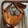 thumbnail image 1 of Bolso informal para mujer, bolso cruzado de media luna de PU a la moda, bolso tipo cartera, bolso de bola de masa, 1 of 8