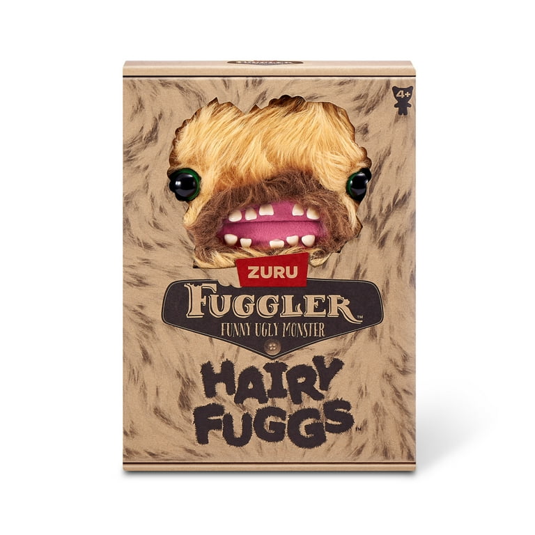 Fuggler, Hairy Fuggs 9 inch Plush Toy, Screech - Beard, Ugly