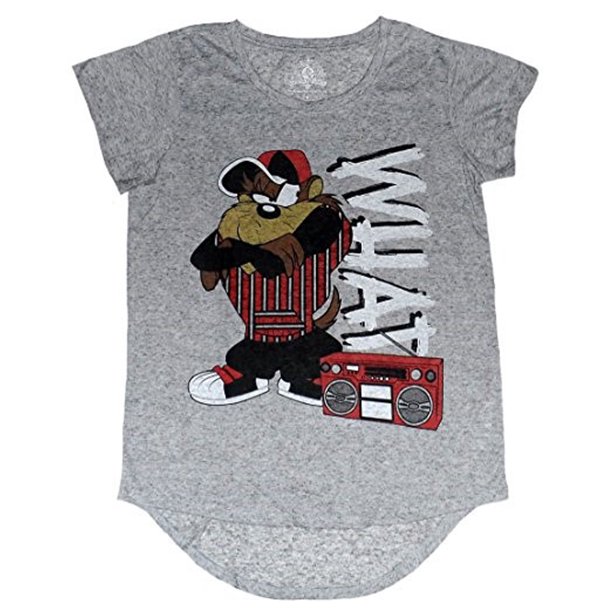 Warner Bros. - Looney Tunes Junior/Women's Tasmanian Devil Hi-Low "What