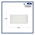 thumbnail image 3 of Almohada Colchones Canadá Cenith Memory Foam 55x36x12cm, 3 of 5