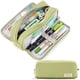 thumbnail image 1 of Estuche de lápices de gran capacidad, estuche de 3 compartimentos para bolígrafos, para la escuela, adolescente, niña, niño, hombre, mujer (amarillo) Namotu CZBG-XM125-2, 1 of 7