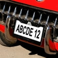 thumbnail image 5 of License Plate Frames Adventures Car Accessories 2 Pcs Set Camping Adventure Aluminum Metal License Plate Frame Gift for Dad 6x12in with Screw and Black Screw Caps, 5 of 6