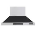 thumbnail image 6 of Kucht Professional 48" Stainless Steel Wall Mounted Range Hood in Black, 6 of 8
