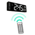 thumbnail image 4 of Gran reloj de pared digital Temperatura moderna Relojes de cronometraje Zulema Reloj de pared digital, 4 of 8