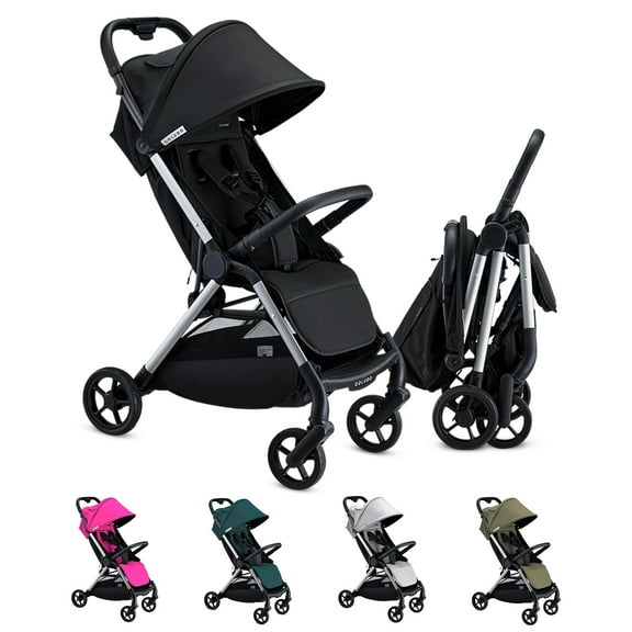 Colugo The One Stroller Lightweight Easy Fold Compact Toddler Stroller and Baby Stroller, Black