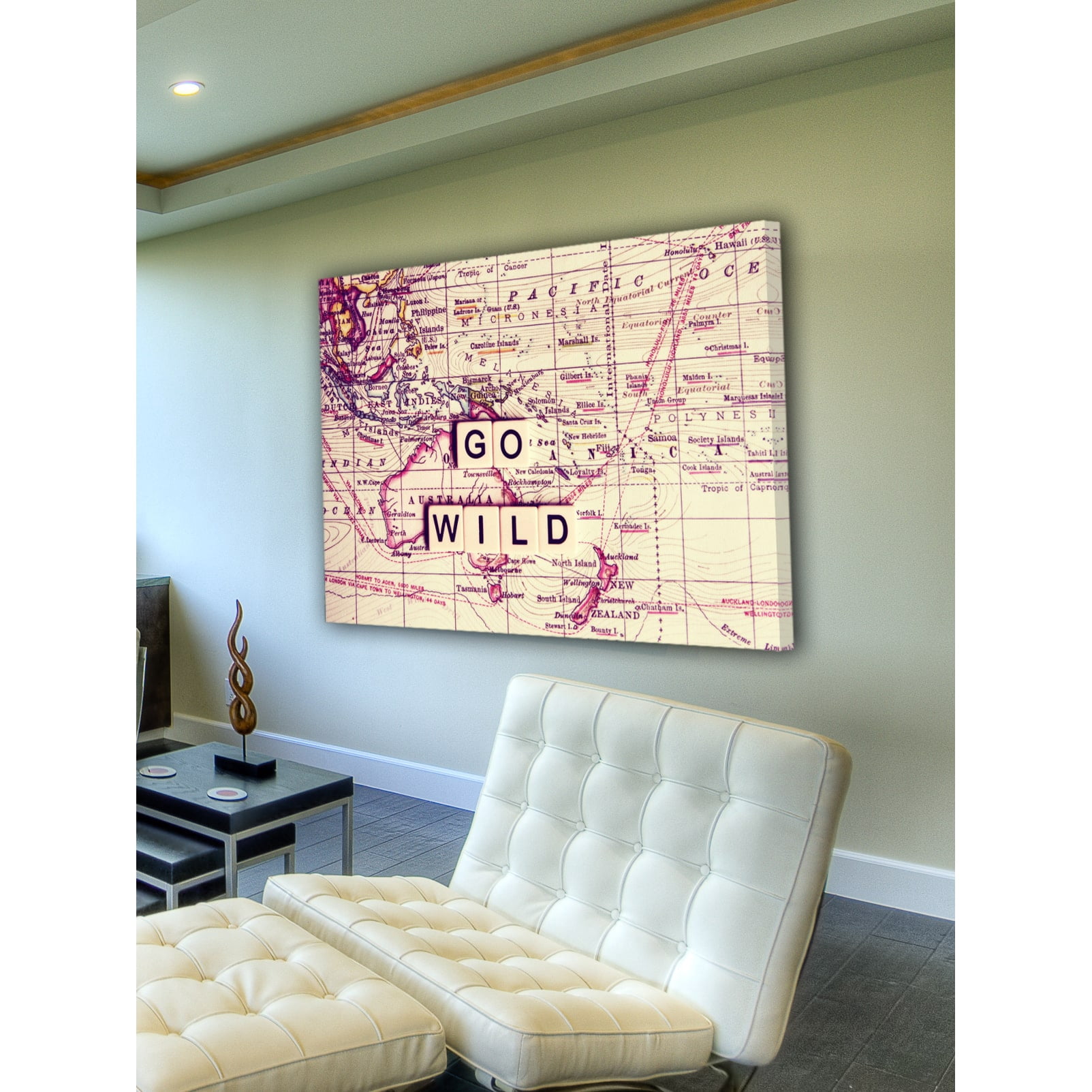 Marmont Hill "Go Wild" Sylvia Cook Painting Print on Canvas