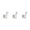 thumbnail image 1 of Bearachild Maceta de cerámica - Para espacios pequeños Macetas suculentas para interiores y exteriores Macetas con forma de animal Alpaca blanco Type1 NO1, 1 of 6