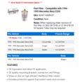 thumbnail image 2 of Fuel Filter - Compatible with 1994 - 1995 Mercedes-Benz E320, 2 of 2