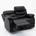thumbnail image 3 of Sillón Reposet Reclinable 2 Cuerpos Midtown Concept Tapizado negro, 3 of 10