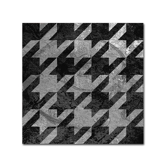 Trademark Fine Art "Houndstooth VI" Canvas Art by Color Bakery