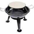 thumbnail image 1 of La Hacienda Uk Ltd 58157US 22" x 24" Black & Green Pizza Firepit, 1 of 1