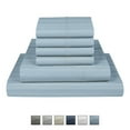 thumbnail image 7 of 1000 TC Blue California King Size Sheet Sets By Fisher West New York, 7 of 7