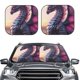 thumbnail image 2 of Balery Dragon Parasol para parabrisas de coche de 2 piezas | Parasol plegable para parabrisas delantero de coche para la mayoría de sedanes-Small, 2 of 6