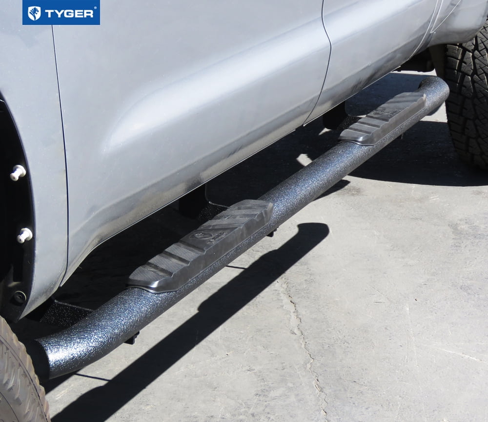 Tyger Auto 3.5" Rider Running Boards Compatible with 2007-2021 Toyota Tundra | Double Cab | TG-SS2T35078 | Side Step Rail Nerf Bars