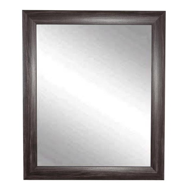 American Value Miroir Mural à Cadre Gris Frêne 31 x 37,5 Po. AV42LARGE