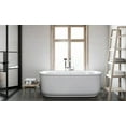 thumbnail image 5 of Sterling 95334 Spectacle 66" Free Standing Acrylic Soaking Tub - White, 5 of 6
