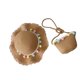thumbnail image 1 of Sombrero elegante y Práctico Qarigey para Niñas colección de verano con bandolera paja ligera, 1 of 6