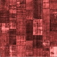 thumbnail image 1 of Ahgly Company Indoor Square Patchwork Red Transitional Area Rugs, 3' Square, 1 of 4