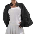 thumbnail image 2 of Vmvidoty Women's Cooling Shawl Arm Sleeve Neck Sun Protection Cape Sun-proof Cover Cloak for Women Summer SPF Long Sleeve Black Free Size, 2 of 6