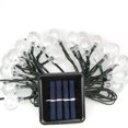 thumbnail image 1 of Luces de cadena solares al aire libre, 11M 60 LED Luces de cadena de bolas solares 8 modos IP44 a prueba de agua para cumpleaños Boda Jardín Tienda Hogar interior o exterior ACTIVE Biensenido a ACTIVE, 1 of 1