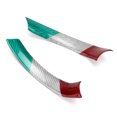 thumbnail image 5 of Volante Giulia de fibra de carbono de 3 colores, 2 piezas de embellecedor para volante de coche de repuesto de fibra de carbono de 3 colores para Romeo Giulia 2017-2019, 5 of 5