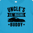 thumbnail image 4 of Inktastic Uncles Lil Racing Buddy Boys or Girls Baby T-Shirt, 4 of 5