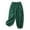 Green, variant on Women's Cotton and Linen Casual Harem Pants for Women and Versatile Large Pocket Wide Leg Nine Point Casual Trousers