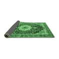 thumbnail image 2 of Ahgly Company Indoor Square Medallion Emerald Green Traditional Area Rugs, 8' Square, 2 of 4