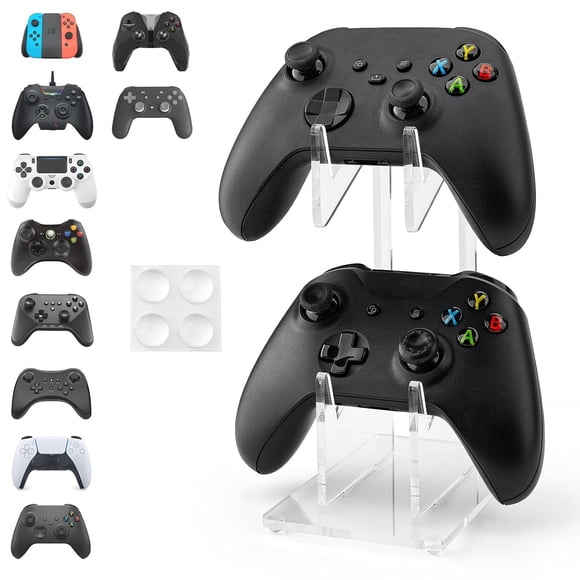 Universal Controller Holder For Xbox Series X, Xbox 360, Ps5, Ps4, Switch,Steam Controller, Desktop Computer Game Controller, Transparent Controller Display Stand