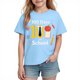 thumbnail image 1 of Camiseta Gráfica de Manga Corta Linda para Niños Niños Niñas, Temporada Escolar Impresión Tee Vestir de Verano Casual, 1 of 9