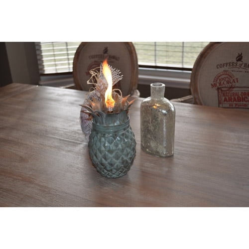 Pineapple Tabletop Torch by Starlite Garden and Patio Torche Co.