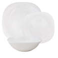 thumbnail image 1 of Vajilla Moderna Cuadrada de Vidrio Opal Blanco 12 Pzas Ambient 21, 1 of 5
