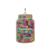 10" Emoji Kindness Reward Jar Wall Décor by B2C™ - Back to School Classroom Supplies and Decor