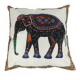 thumbnail image 4 of Indian Knitted Elephant Cotton Linen Throw Pillow Case Cushion Cover Decor, 4 of 5
