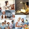 thumbnail image 4 of Soporte de luz para cámara web para transmisión en vivo, anillo de luz para selfies con soporte de montaje para cámara web para Logitech C925e, C922 X, C930e, C922, C930 C920, C615, Brio 4K, 4 of 5