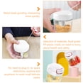 thumbnail image 2 of Mini Manual Garlic Chopper Portable Kitchen Food Vegetable Fruits Meat Mincer, 2 of 9